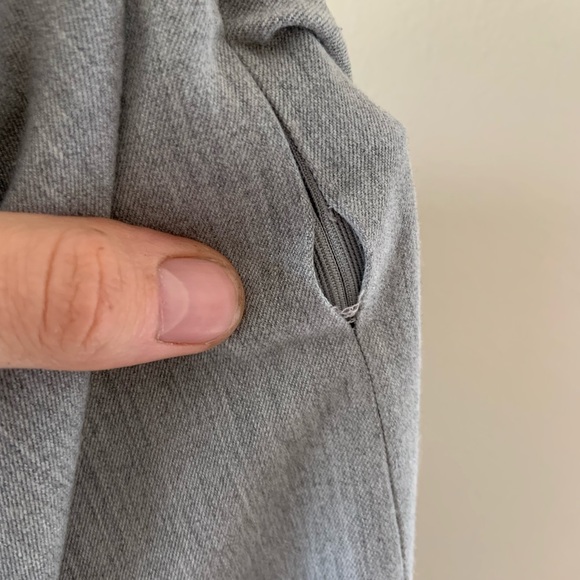 Gap Grey Gray Skirt with Belt Size 2 Y2K - Picture 8 of 9